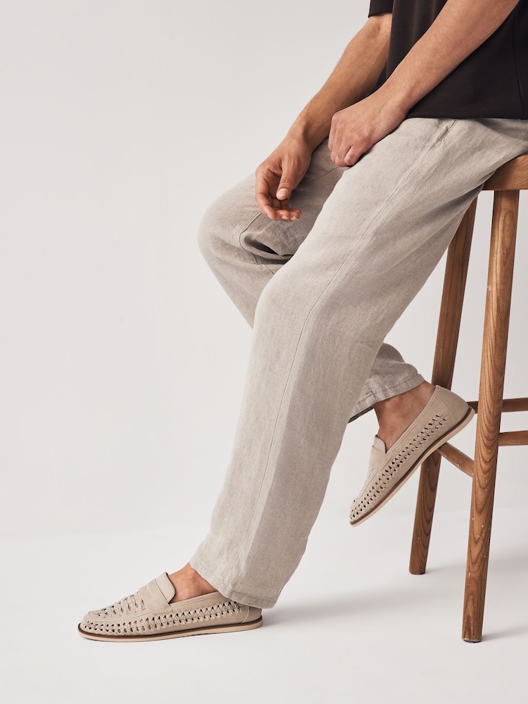 Grej deschis - Mocasini Weave - Imaginea 2 din 7 Grej deschis - Mocasini Weave - Imaginea 2 din 7