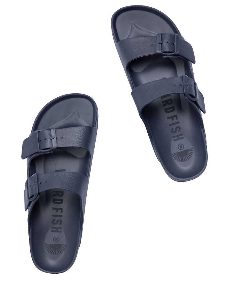 Weird Fish Herring Double Strap Pool Sliders - Изображение 3 3