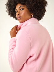 Roman Pink Reversible Fleece Zip Jacket - Image 2 of 6