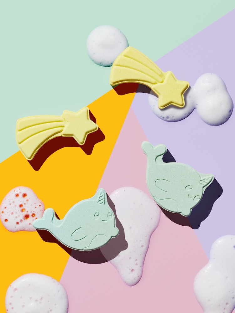 Kids Magical Kawaii Set of 4 Bath Fizzers - Image 2 of 5