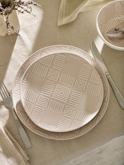 12 Piece Natural Cali Dinner Set - Image 2 of 4