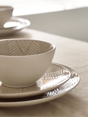 12 Piece Natural Cali Dinner Set - Image 3 of 4