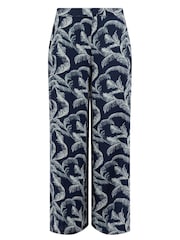 Weird Fish Mounira Printed Wide Leg Trousers - Imagen 4 de 5