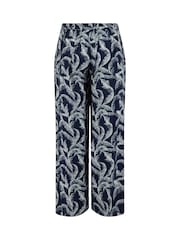 Weird Fish Mounira Printed Wide Leg Trousers - Imagen 5 de 5