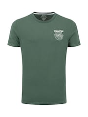 Weird Fish Green Angling Back Print Angling Trust Graphic T-Shirt - Image 7 of 8