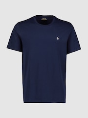 Polo Ralph Lauren Navy Logo 100% Cotton Jersey T-Shirt - Image 4 of 4
