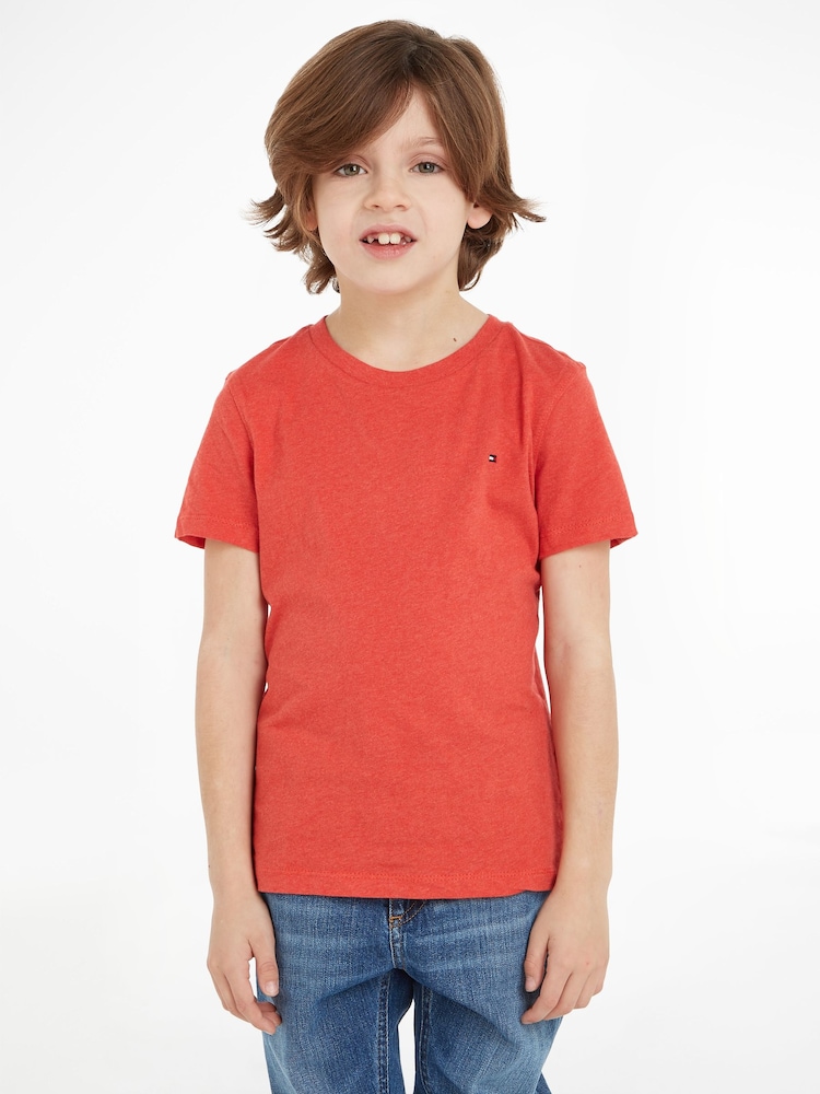 Tommy Hilfiger Basic T-Shirt - Image 1 of 6 Tommy Hilfiger Basic T-Shirt - Image 1 of 6