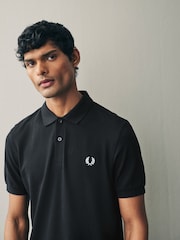 Fred Perry Plain Polo Shirt - Image 4 of 8