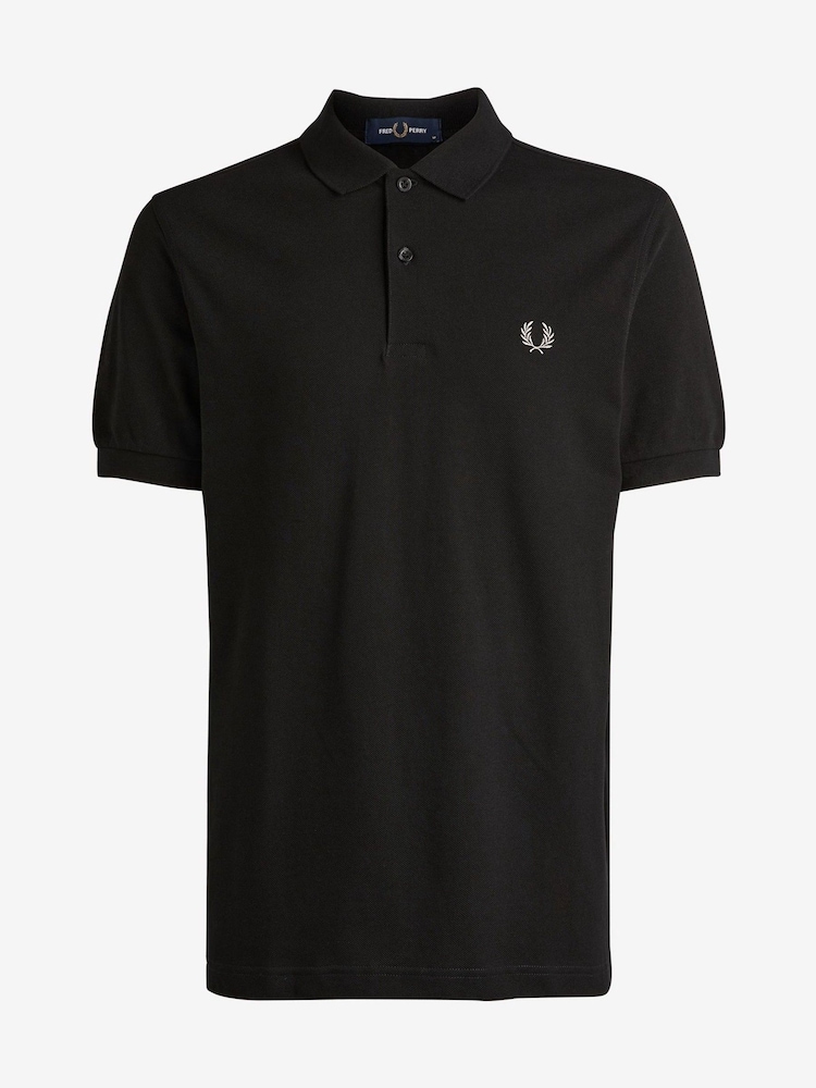 Negru - Tricou polo Fred Perry uni - Image 5 of 8