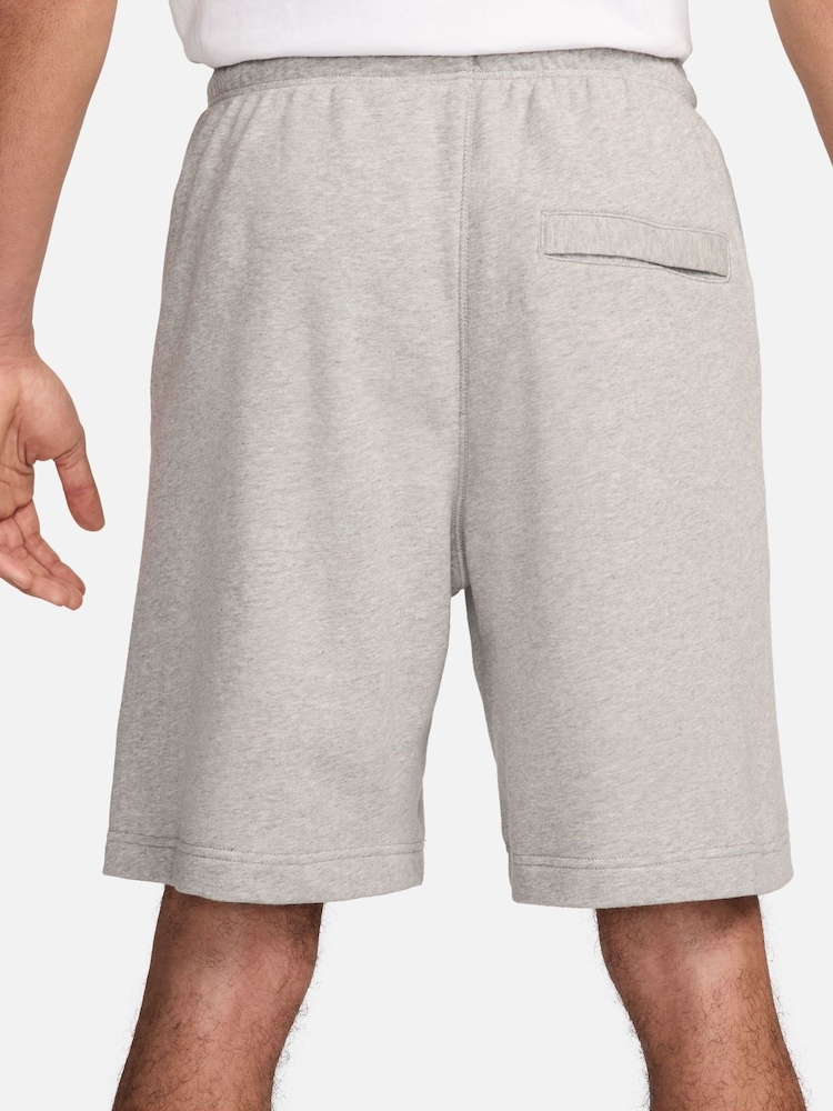 Nike Dark Grey Club Fleece French Terry Shorts - Image 2 of 7