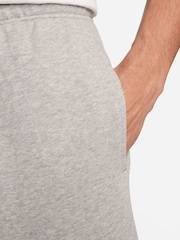 Nike Dark Grey Club Fleece French Terry Shorts - Image 4 of 7