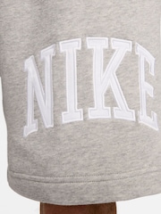 Nike Dark Grey Club Fleece French Terry Shorts - Image 5 of 7