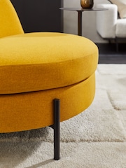 MADE.COM Mustard Yellow Mazie Accent Chair - Image 2 of 4