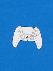 Character Blue Long Sleeve Pyjama Set - Image 4 of 5