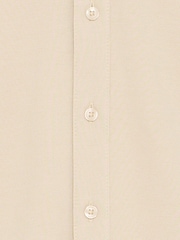 Casual Friday Natural Folke Short Sleeve Piqué Shirt - Image 8 of 8