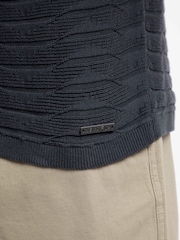 Weird Fish Tod Short Sleeve Knitted Shirt - Изображение 5 6