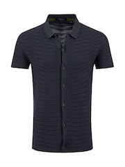 Weird Fish Tod Short Sleeve Knitted Shirt - Изображение 6 6