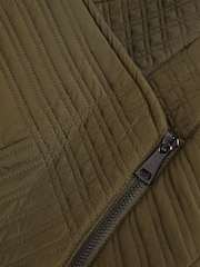 Ted Baker Green Rosemae Padded Midi Wrap Coat - Image 5 of 6
