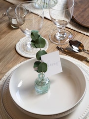 Mary Berry 4 Pack Natural Signature 100% Cotton Ivory Coasters - Image 2 of 4