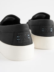 Black Woven Loafers - Image 3 of 5