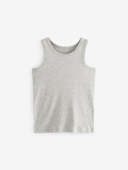 Grey Vests 5 Pack (1.5-16yrs) - Image 2 of 6