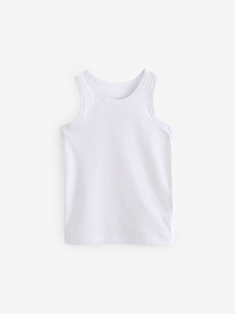Grey Vests 5 Pack (1.5-16yrs) - Image 3 of 6