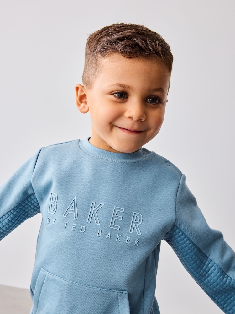 Baker by Ted Baker Quilted Sweater and Joggers Set - Image 1 of 11