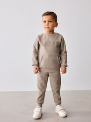 Baker by Ted Baker Quilted Sweater and Joggers Set - Image 2 of 11