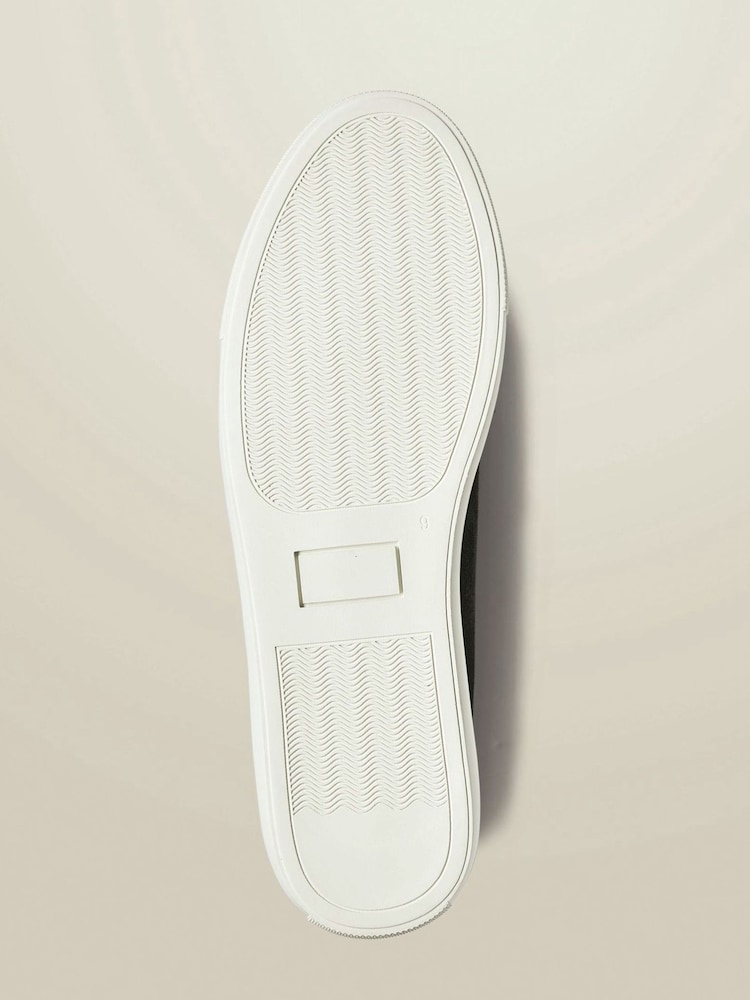 Charles Tyrwhitt Grey Cupsole Trainers - Image 4 of 4