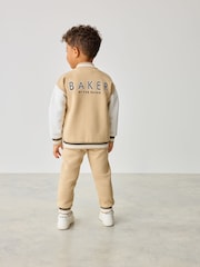 Baker by Ted Baker Neutral 100% Cotton Varsity 3 Piece Set - Image 2 of 14