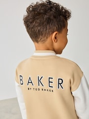 Baker by Ted Baker Neutral 100% Cotton Varsity 3 Piece Set - Image 7 of 14