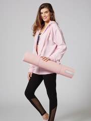 Pineapple Pink Badge Yoga Mat - Image 1 of 6
