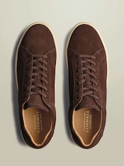 Charles Tyrwhitt Brown Cupsole Trainers - Image 3 of 4