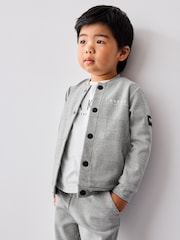 Baker by Ted Baker kariertes 3-teiliges Set aus 100 % Baumwolle, Grau - Bild 12 von 18