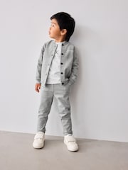 Baker by Ted Baker kariertes 3-teiliges Set aus 100 % Baumwolle, Grau - Bild 8 von 18