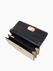 Dune London Gold Sapphire Branded Cross-Body Bag - Image 4 of 6
