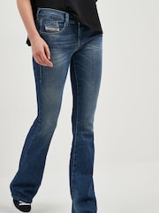 Denim, Mittelblau - Diesel D-Ebbey Bootcut-Jeans - Bild 1 von 5