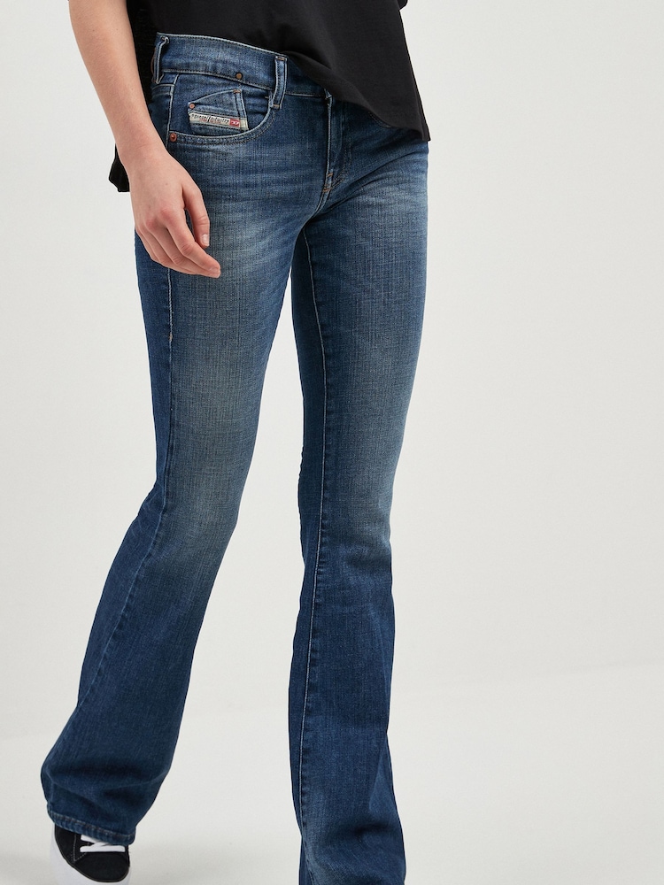 Denim, Mittelblau - Diesel D-Ebbey Bootcut-Jeans - Bild 1 von 5