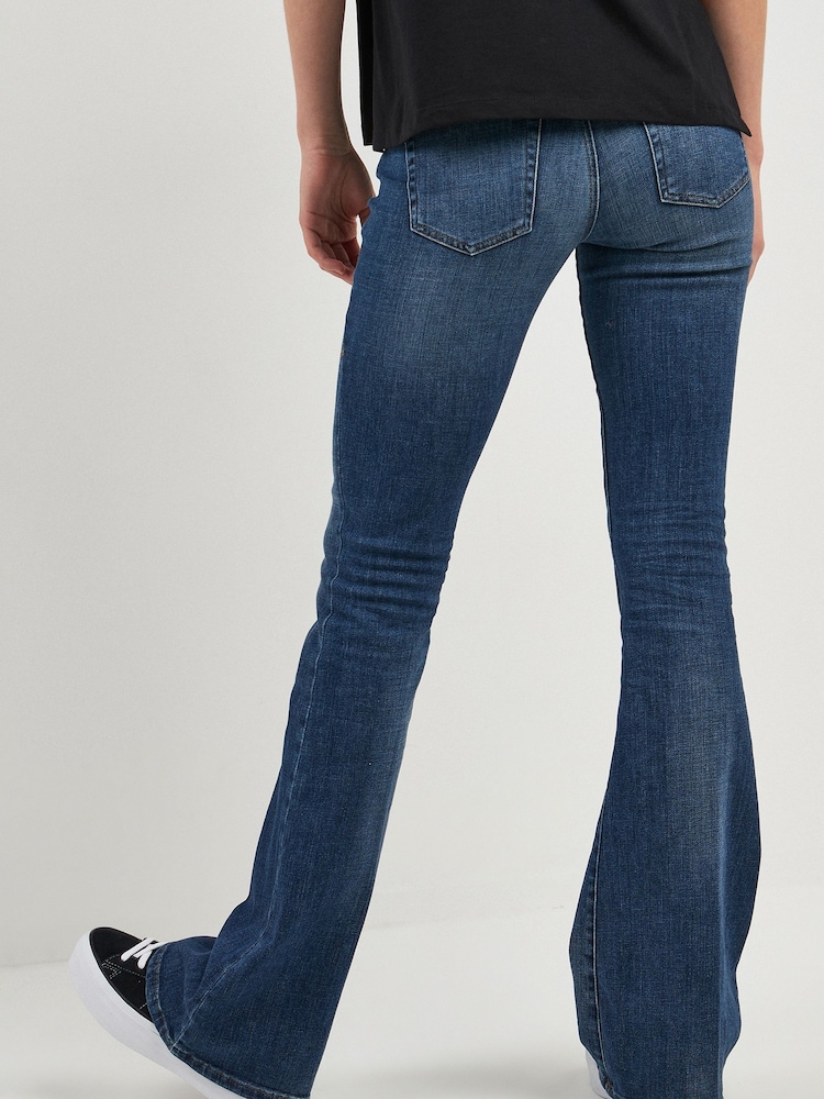 Denim, Mittelblau - Diesel D-Ebbey Bootcut-Jeans - Bild 2 von 5