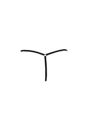 Pour Moi Black India Thong Knickers - Image 4 of 4