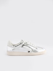 Silver Forever Comfort® Slim Lace Up Trainers - Image 6 of 9