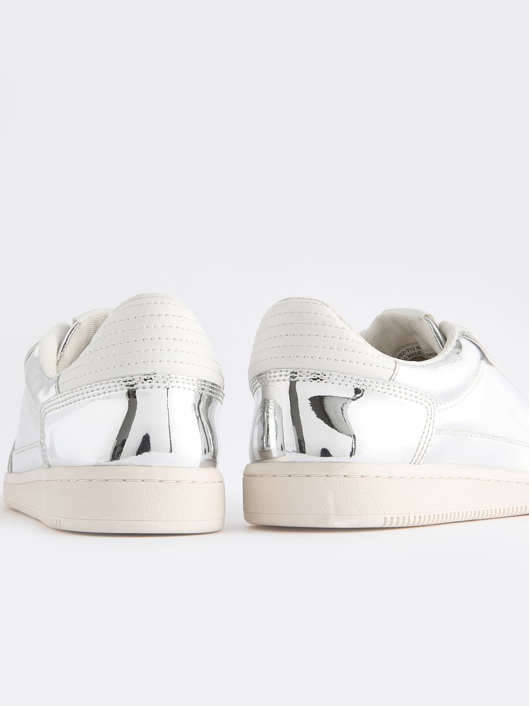 Silver trainers next clearance