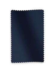 Blue Navy Blackout/Thermal Cotton Eyelet Curtains - Image 9 of 9