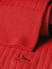 Charles Tyrwhitt Red Cotton Rib Socks - Image 2 of 2