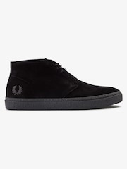 Fred Perry Hawley Suede Black Boots - Image 1 of 5