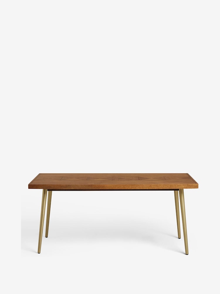 Dark Lloyd Mango Wood Dining Table - Image 2 of 7
