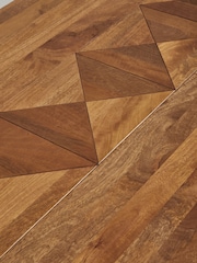 Dark Lloyd Mango Wood Dining Table - Image 6 of 7
