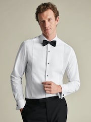 Charles Tyrwhitt White Marcella Bib Front Evening Shirt - Image 1 of 6