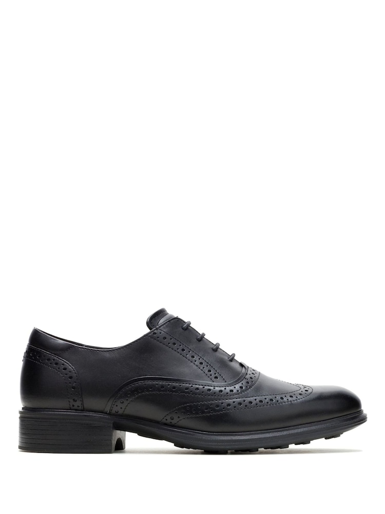 Hush Puppies Black Lewis Wingtip Brogue - Image 1 of 4 Hush Puppies Black Lewis Wingtip Brogue - Image 1 of 4