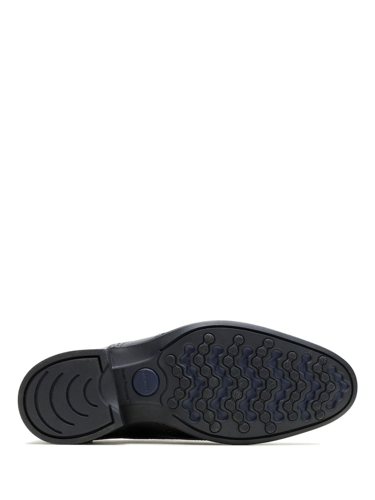 Hush Puppies Black Lewis Wingtip Brogue - Image 4 of 4 Hush Puppies Black Lewis Wingtip Brogue - Image 4 of 4